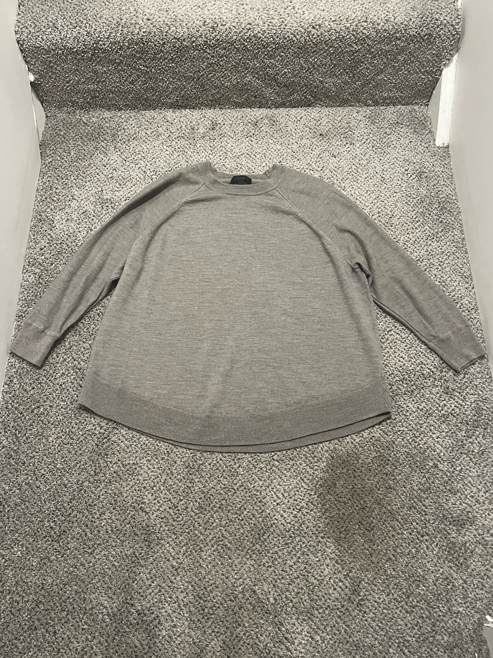 J. Crew Tan Merino Wool Sweater Women’s Size Medium